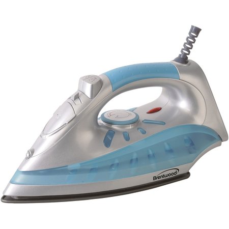 Brentwood Appliances Full-Size Nonstick Steam Iron (Silver) MPI-60
